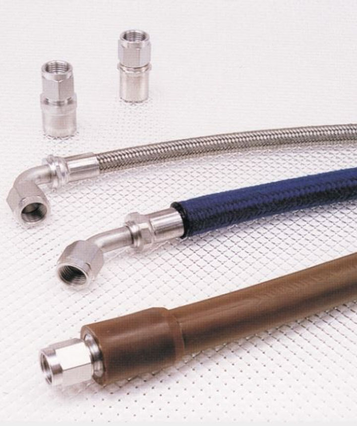 Aviation flexible hoses