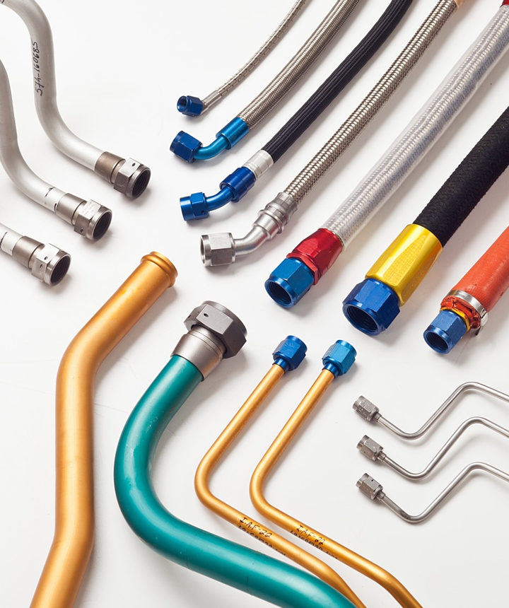Aviation tube assemblies